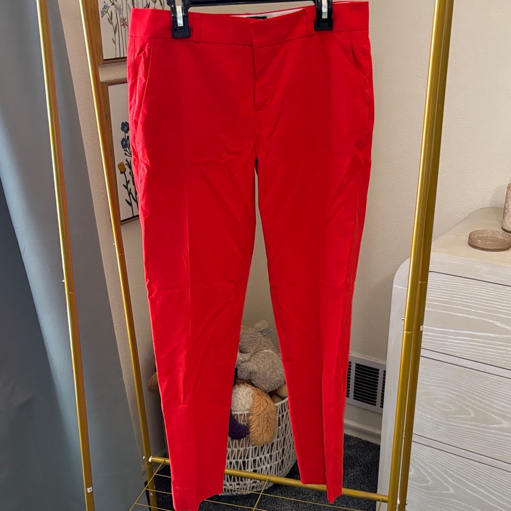 Banana Republic Bright Red pants